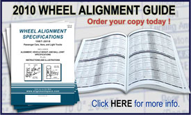 Wheel Alignment Guide, Old Car Spec Guide