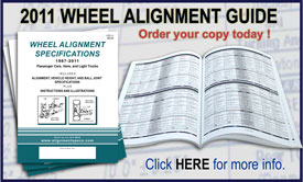 Wheel Alignment Guide, Old Car Spec Guide