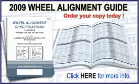 Wheel Alignment Guide, Old Car Spec Guide