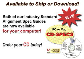 Wheel Alignment Specifications on CD